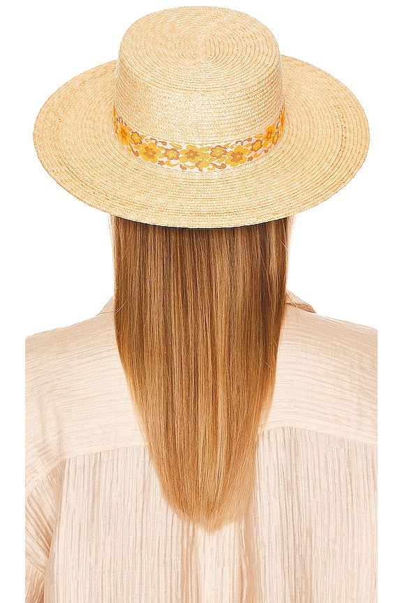 view 2 of 3 The Spencer Boater Hat in Natural