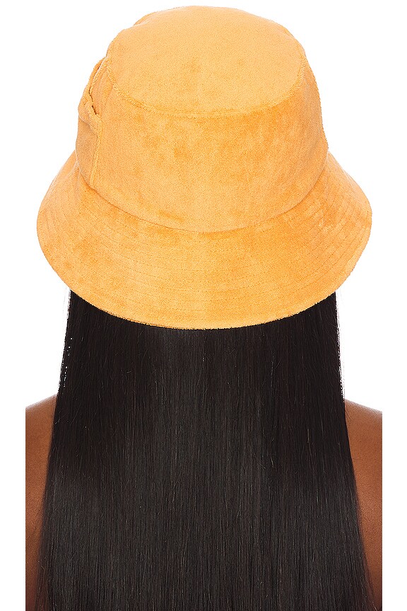 view 2 of 3 Wave Bucket Hat in Tangerine