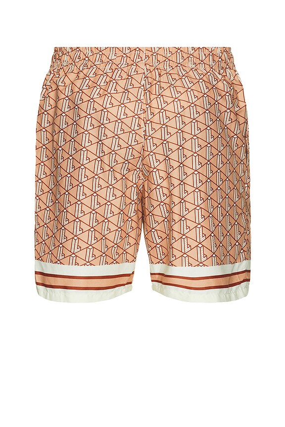 view 2 of 6 Monogram Short in Latte & Iberis