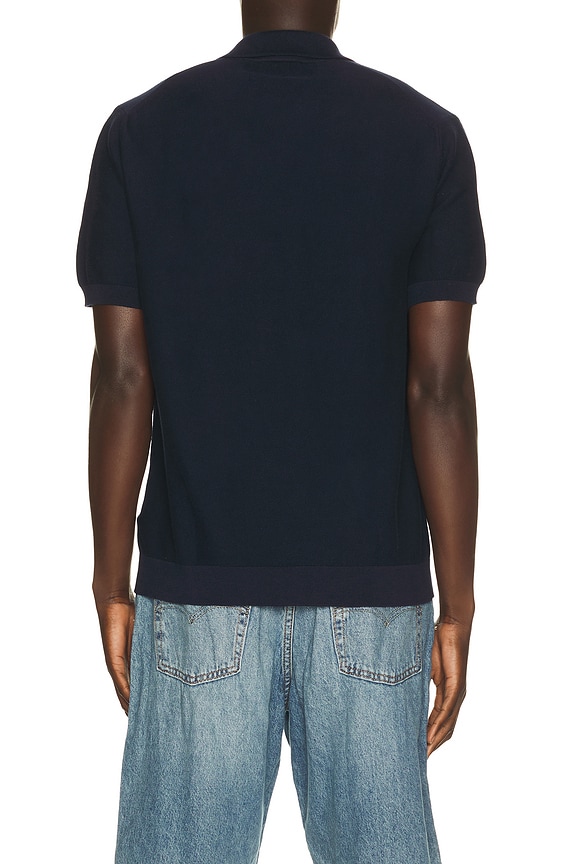 view 2 of 5 Polo Sweater in Navy Blue