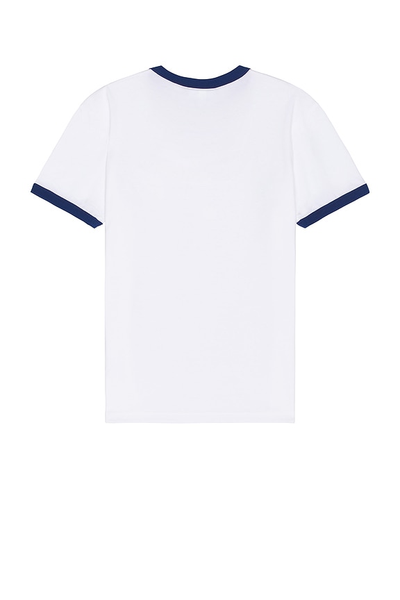 view 2 of 4 Regular Fit Tee in Blanc & Sphere