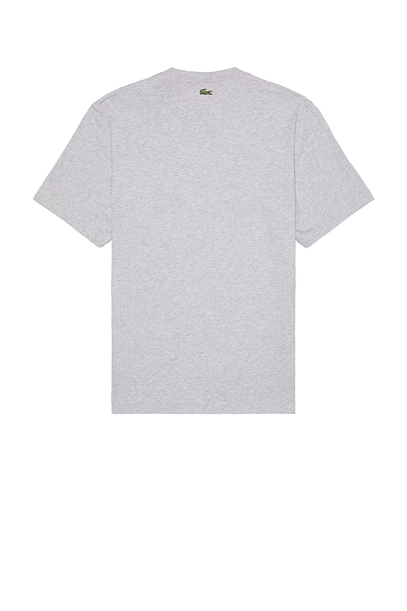 view 2 of 3 Croc Tee in Silver Chine