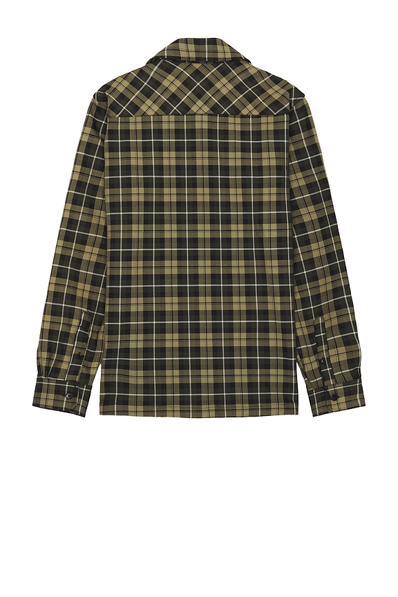 view 2 of 4 ФЛАНЕЛЕВАЯ РУБАШКА OVERSIZE in Khaki & Multi