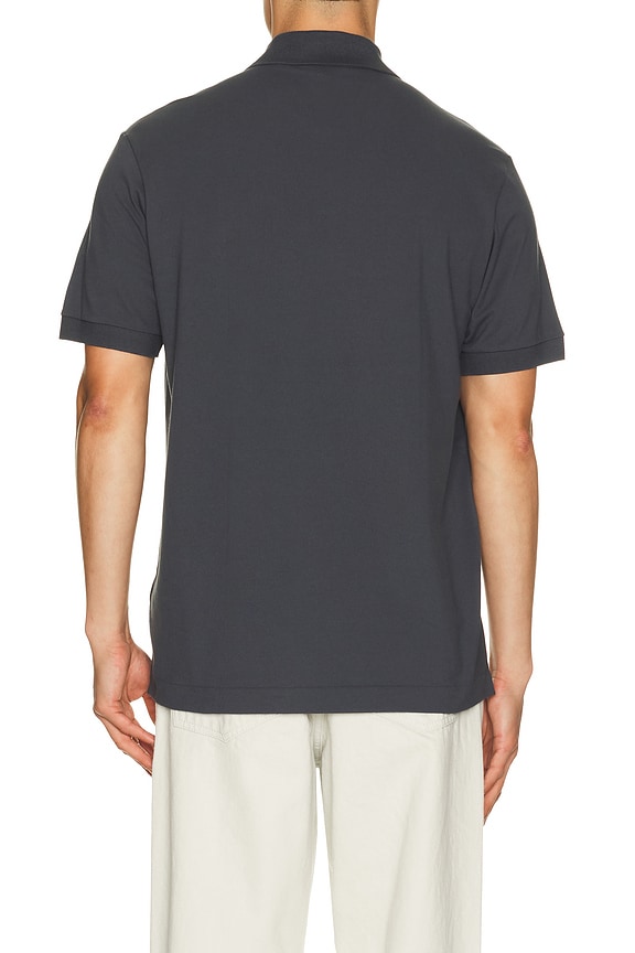 view 2 of 5 Classic Fit Pique Polo in Graphite