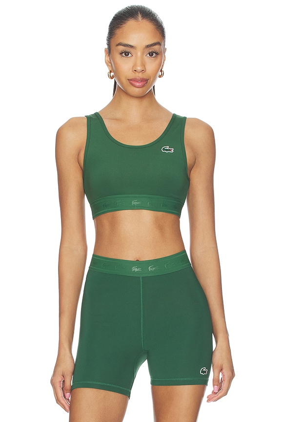 view 1 of 5 Fitness & Training Sports Bra in Green