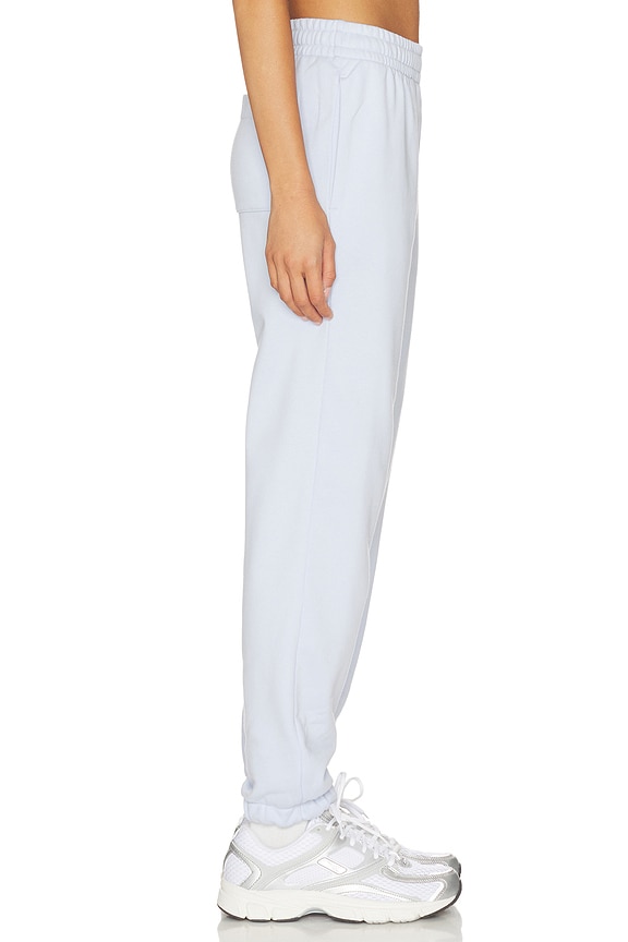 view 2 of 6 Straight Fit Molleton Jogger in Phoenix Blue