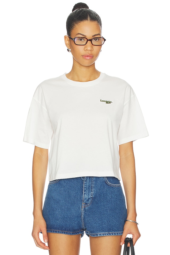 view 1 of 5 Relaxed Fit Jersey Tee in White