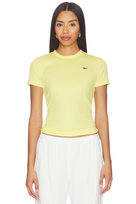 view 1 of 5 Slim Fit Cotes Tee in Yellow