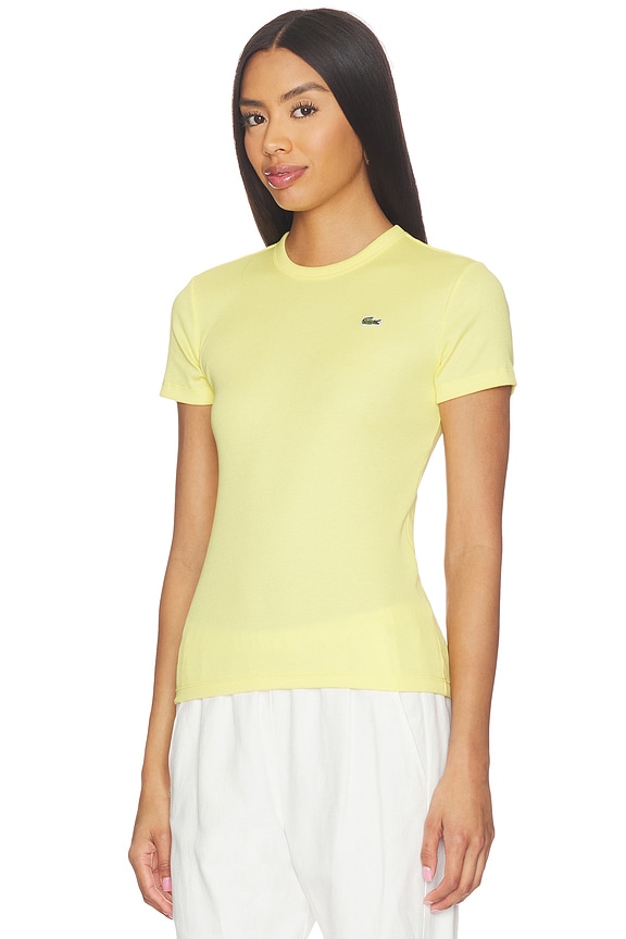 view 2 of 5 Slim Fit Cotes Tee in Yellow
