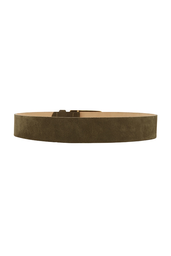 view 2 of 3 CEINTURE CEBO in Olive Suede