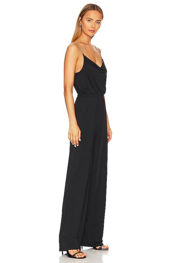 view 2 of 3 Emmett Cowl Neck Jumpsuit in Black