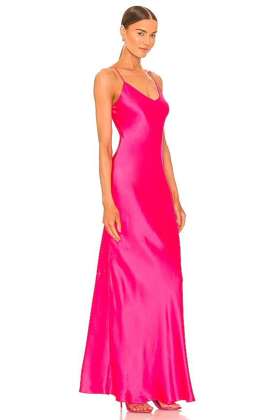 view 2 of 3 Serita Maxi Bias Dress in Rose
