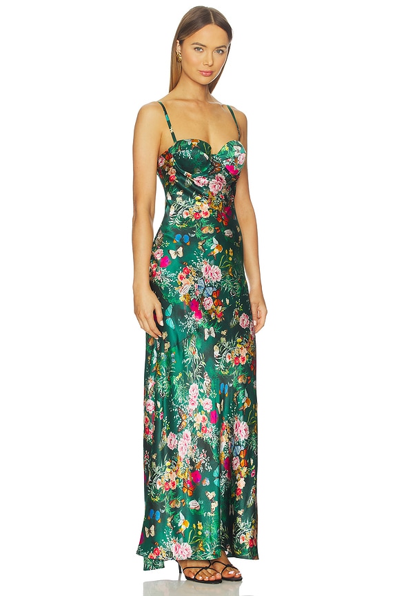 view 2 of 3 ROBE MAXI SAYLA in Charonda Butterfly