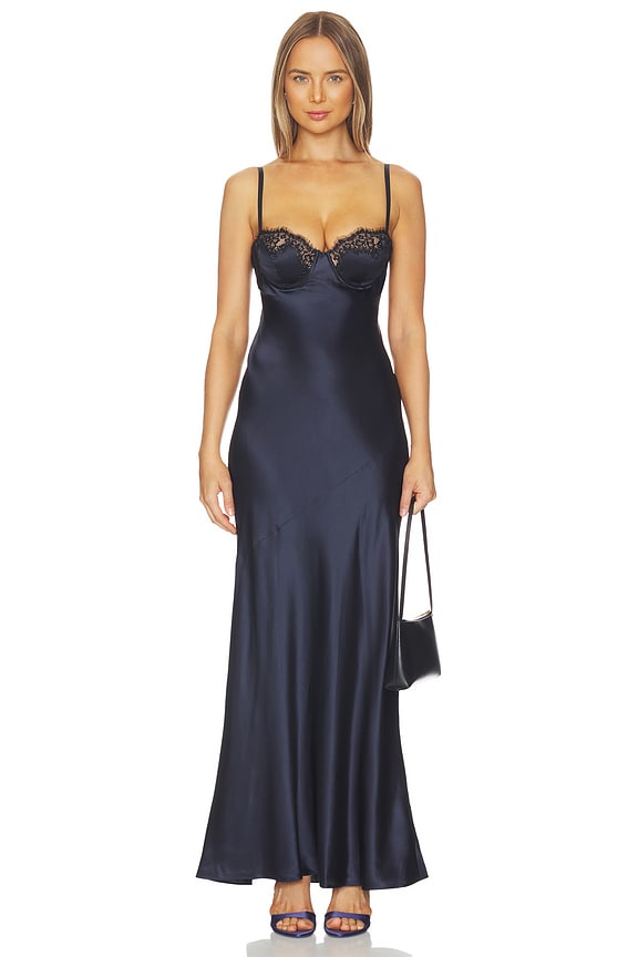 view 1 of 3 VESTIDO SHAYLA in Midnight
