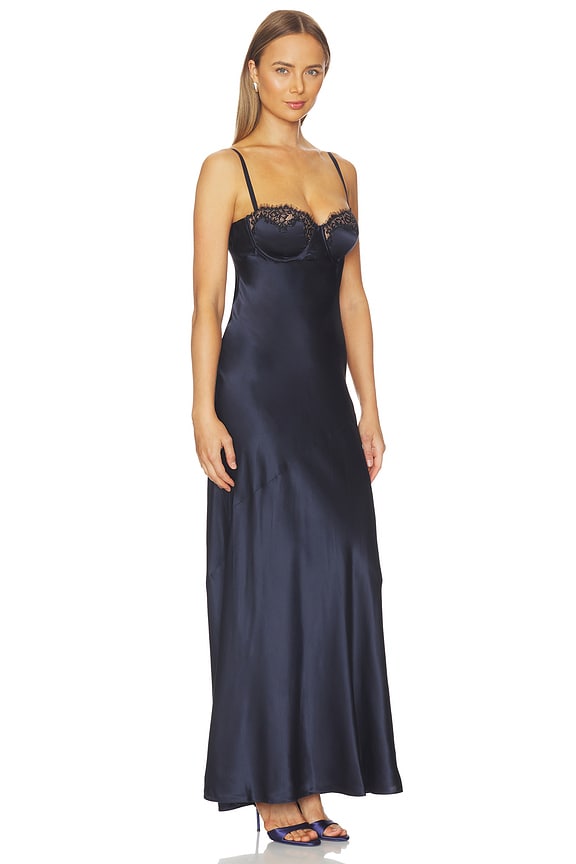 view 2 of 3 VESTIDO SHAYLA in Midnight