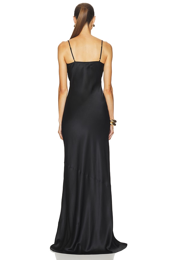 Selene Lace Cowl Gown