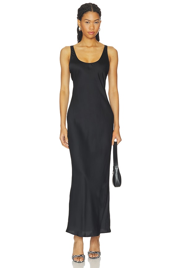 view 1 of 3 VESTIDO AKIYA in Black