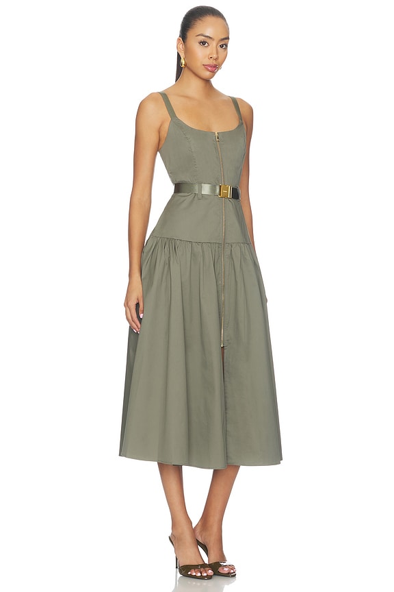 view 2 of 3 ROBE RIMA  in Smokey Olive