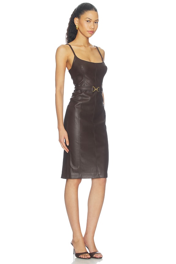 view 2 of 4 VESTIDO HALIA  in Coffee Bean