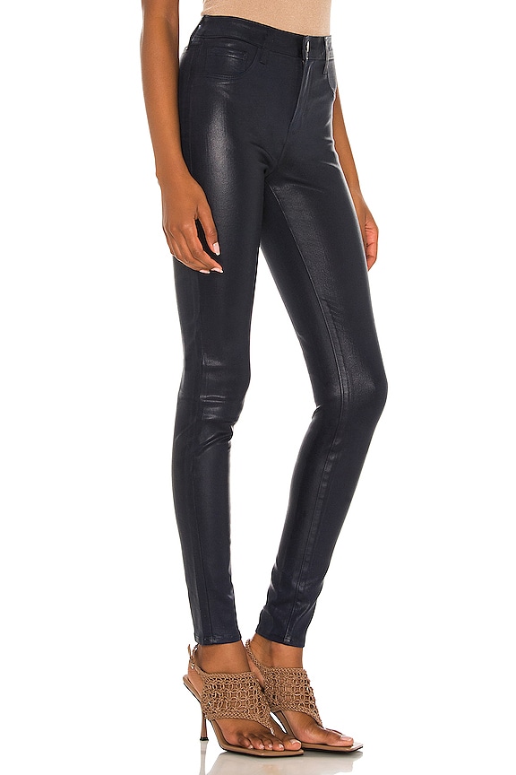 view 2 of 4 Marguerite High Rise Skinny in Navy Coated