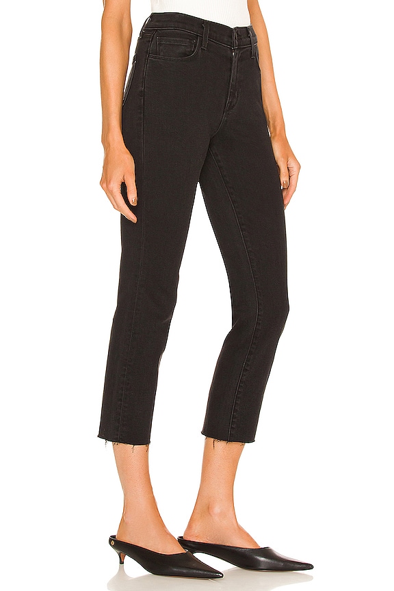 view 2 of 4 Sada High Rise Crop Slim in Washed Black