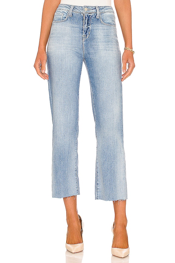 view 1 of 4 Wanda High Rise Crop Wide Leg in Highland