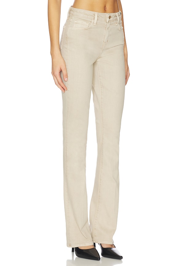 view 2 of 6 JEAN BABY BOOTCUT TAILLE HAUTE SELMA in Biscuit