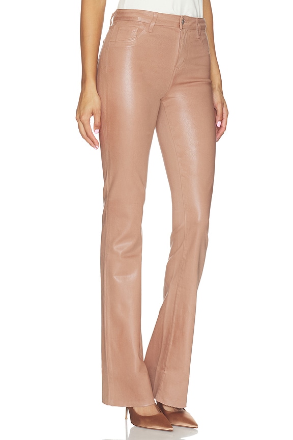 view 2 of 6 Ruth Straight Leg Raw Hem Jeans in Hazelnut Coated