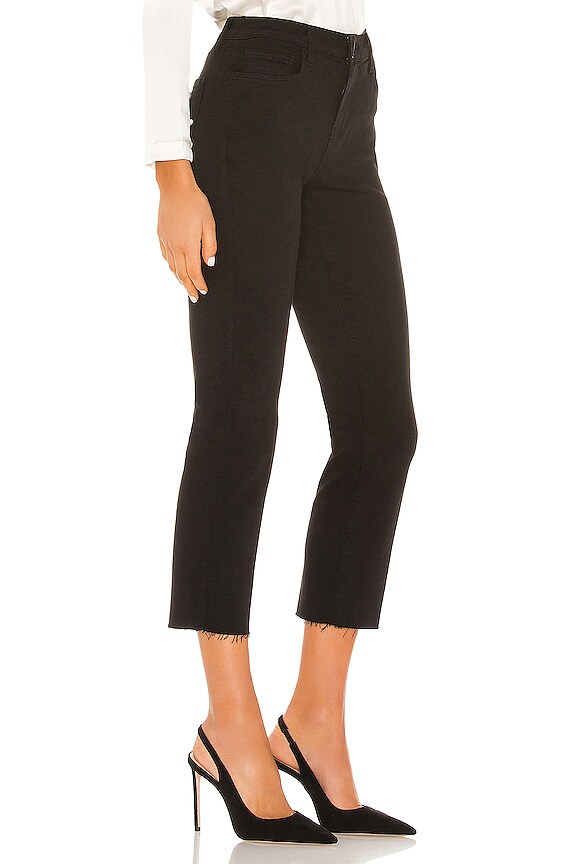 view 2 of 4 Sada High Rise Crop Slim Straight in Black