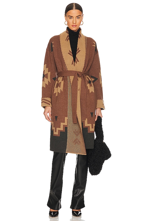 view 2 of 4 GILET TOMMIE in Brown Multi