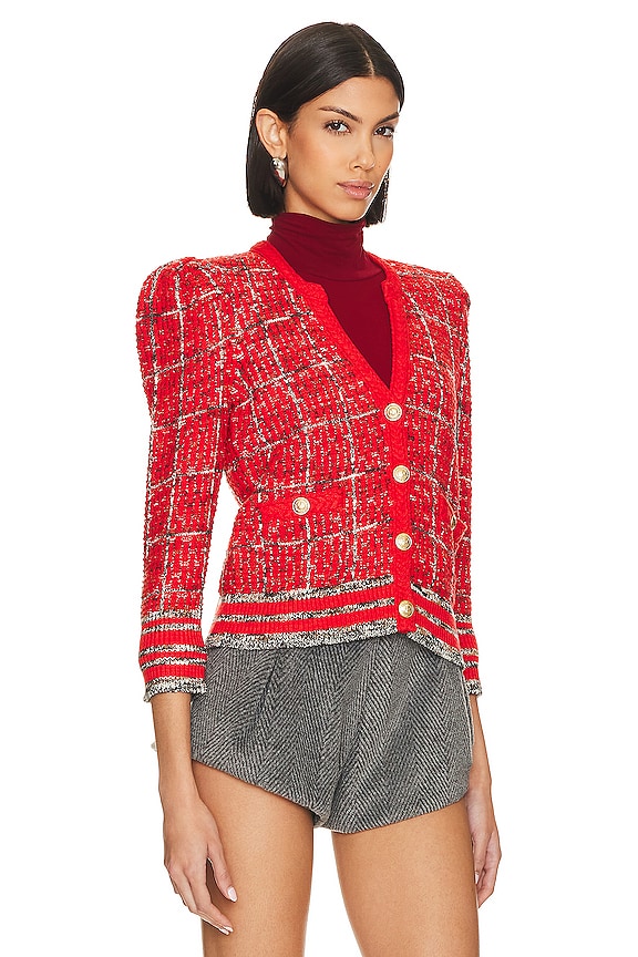 view 2 of 5 Jenni Cardigan in Red Multi