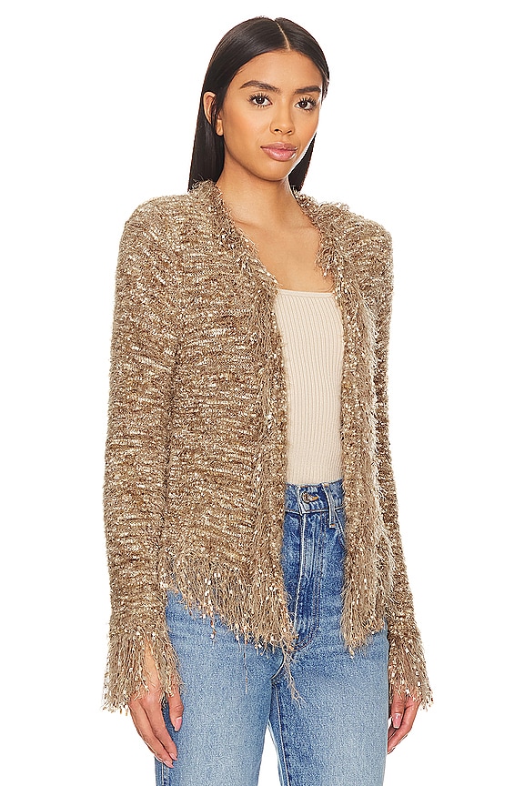 view 2 of 5 VESTE GILET AZURE in Tan Multi