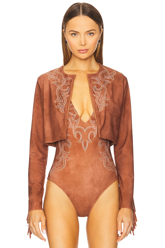 view 2 of 5 ADELINE カーディガン in Bronze