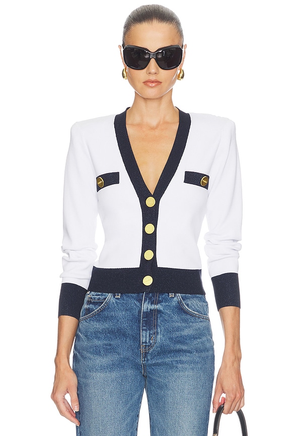 view 1 of 4 PULL TAYA in White & Midnight