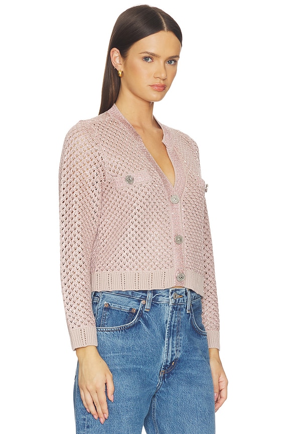 view 2 of 5 GILET BLANCA in Adobe Rose