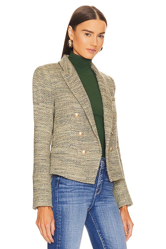 view 2 of 4 VESTE BROOKE in Olive Multi