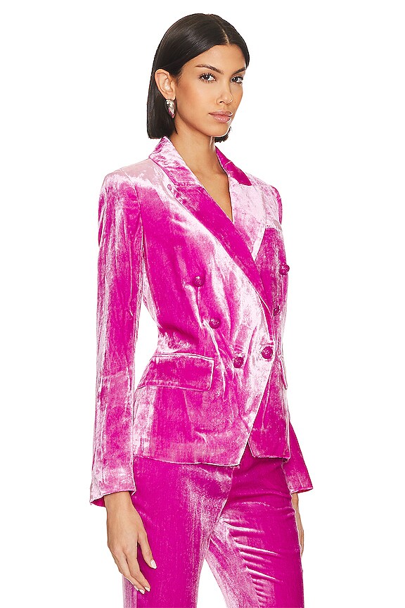 view 2 of 4 Kenzie Blazer in Hot Pink