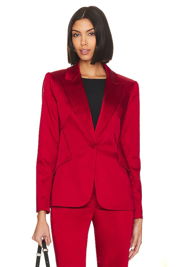 view 2 of 5 VESTE CHAMBERLAIN in Dark Tango Red