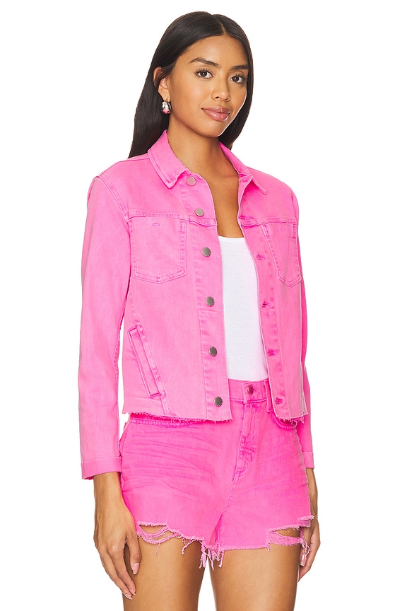 view 2 of 4 Janelle Slim Jacket in Shocking Pink
