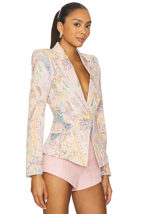 view 2 of 4 Kaisley Blazer in Multi Western Paisley