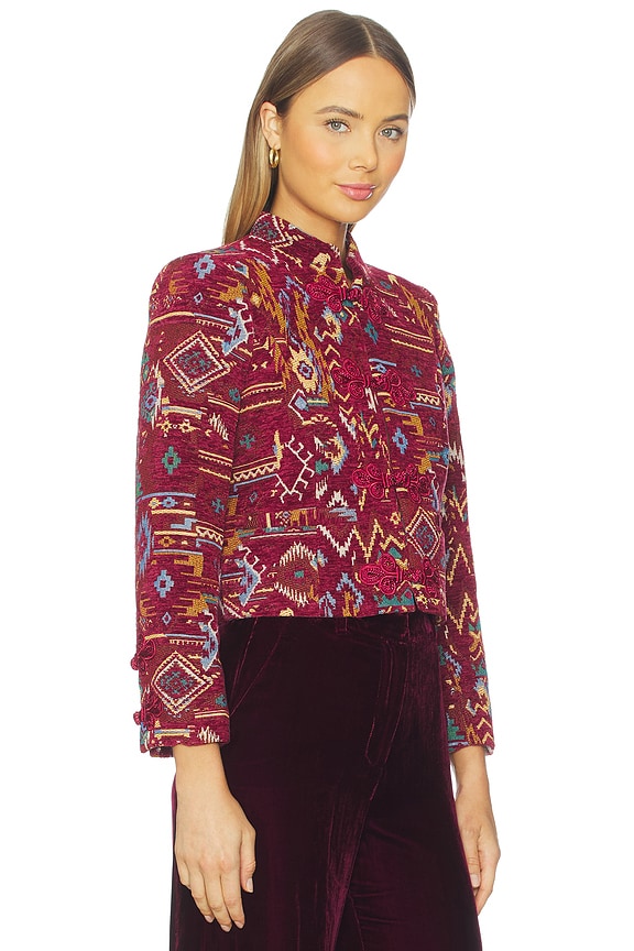 view 2 of 4 CHAQUETA MILITAR ASHA in Geo Tapestry