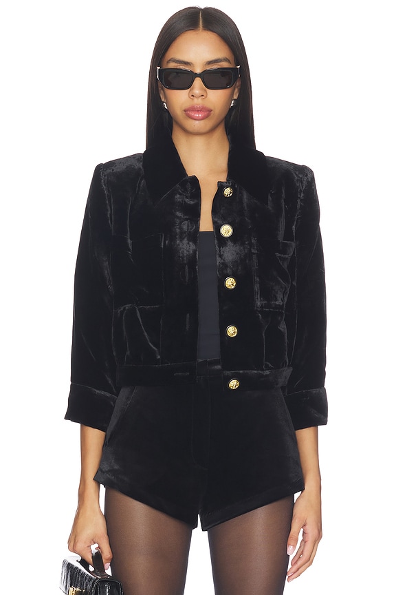 view 2 of 6 BLOUSON JIA in Black