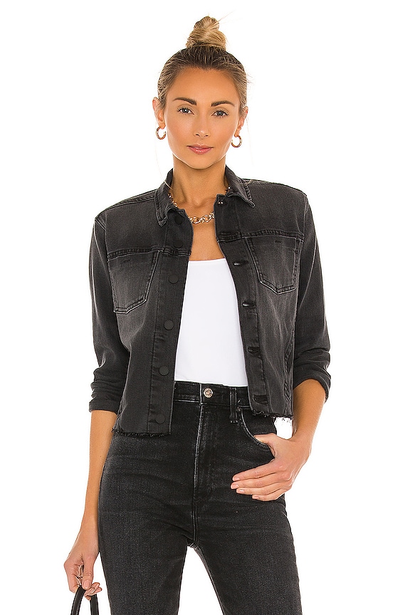 view 1 of 4 BLOUSON JANELLE in Vintage Black