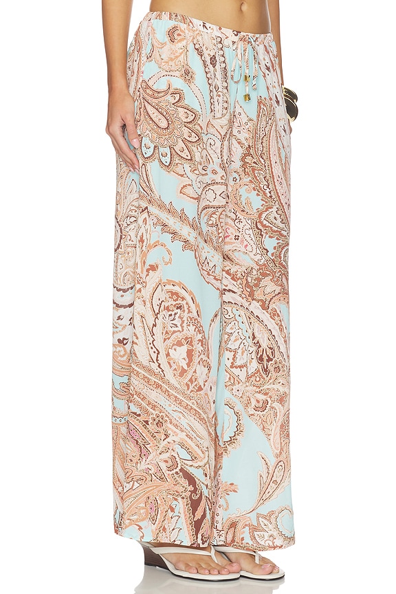 view 2 of 6 Geraldine Pants in Ice Blue Multi