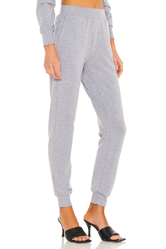 view 2 of 4 Luxe Lounge The Moss Jogger Pant in Heather Grey