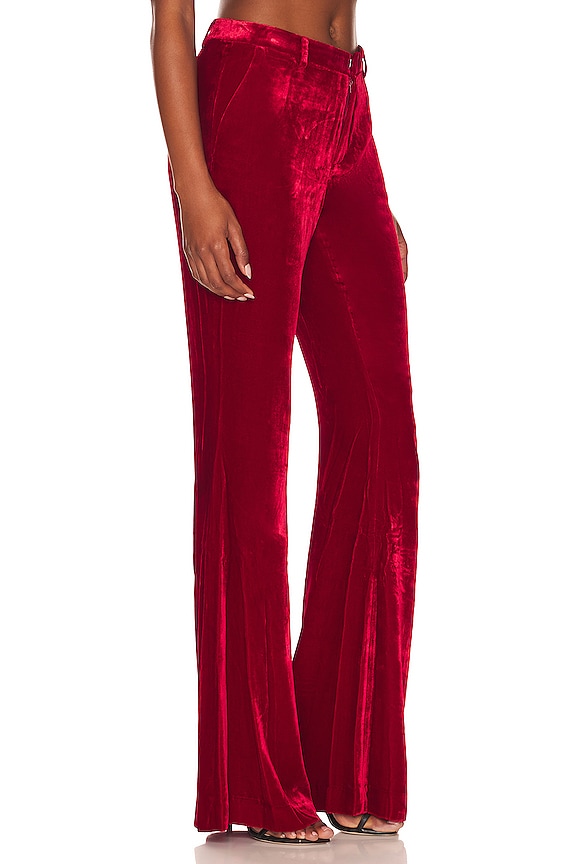 view 2 of 4 PANTALON LANE in Red Dahlia