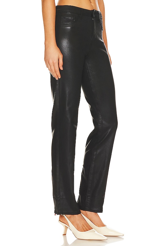 view 2 of 4 Ginny Pant in Noir Coated
