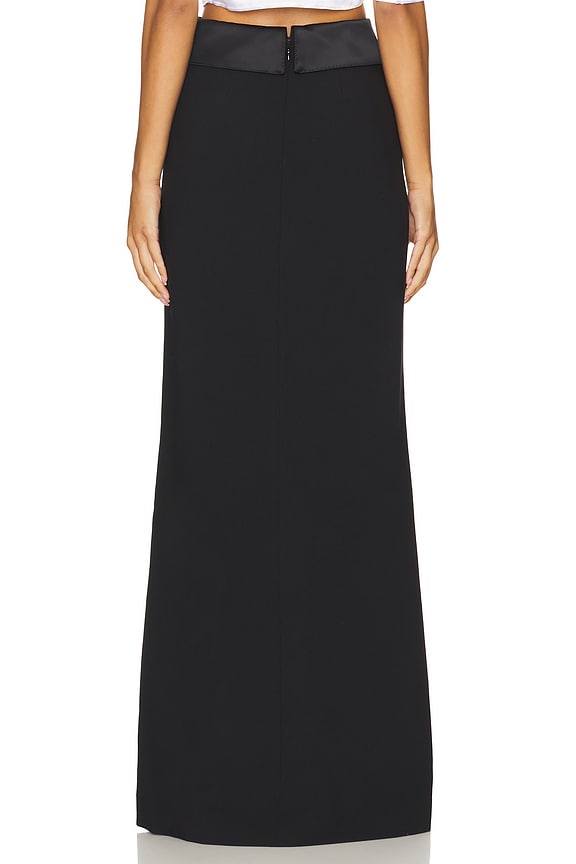 Black Tuxedos Skirt Set