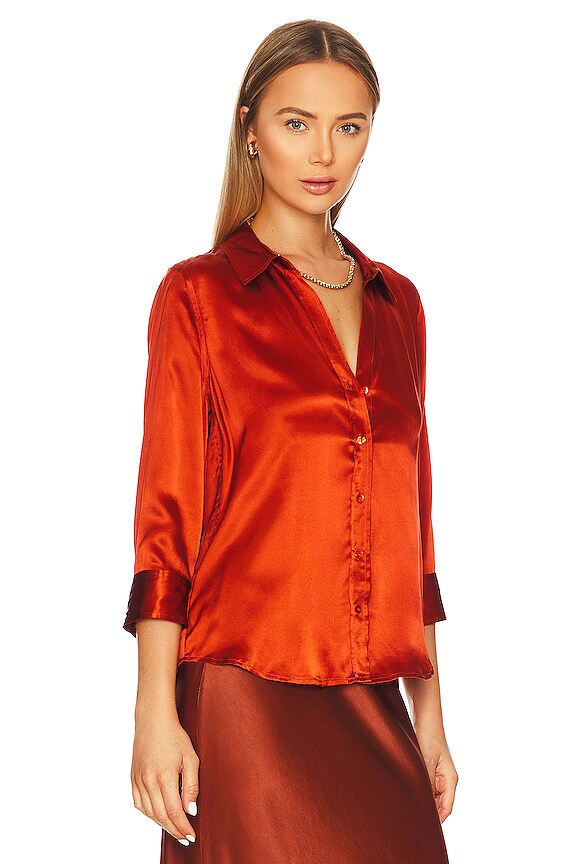 view 2 of 4 Dani Blouse in Clay