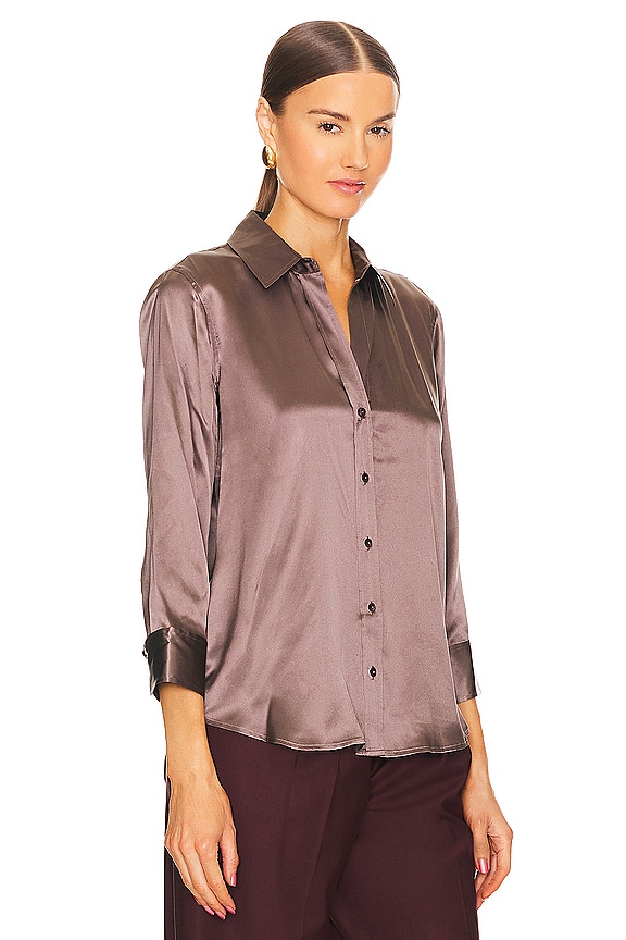 view 2 of 4 BLUSA DANI in Deep Taupe